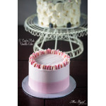 Ombré Pink Vanilla Cake